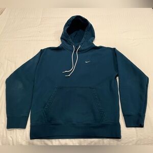 Nike Teal Hoodie - size medium tall - heavyweight